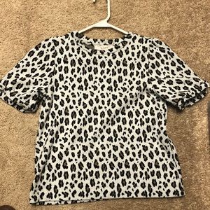 Leopard short sleeve